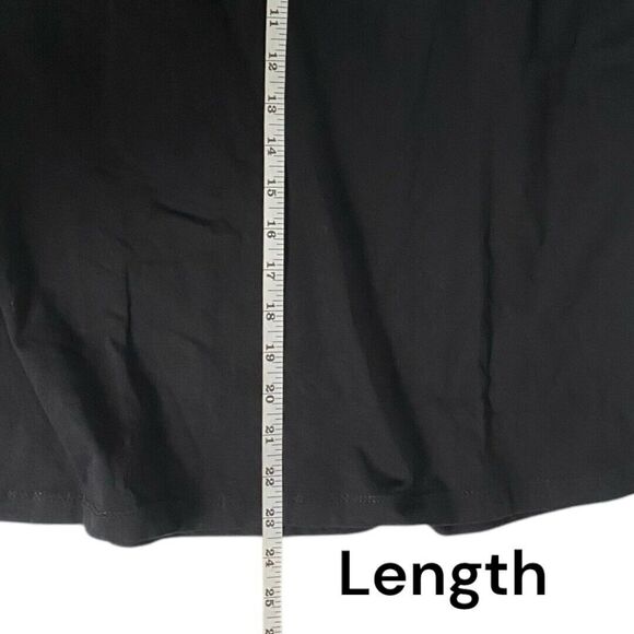 Zara Women's Short Sleeve Tee Shirt Beaded Shoulders‎ Solid Black Size S WP435 - Picture 8 of 8